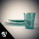 Realistic Blown Glass dishes and glass - 3DOcean Item for Sale